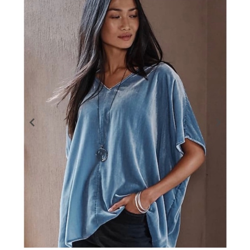 JJill purejill velvet velour 3x top
